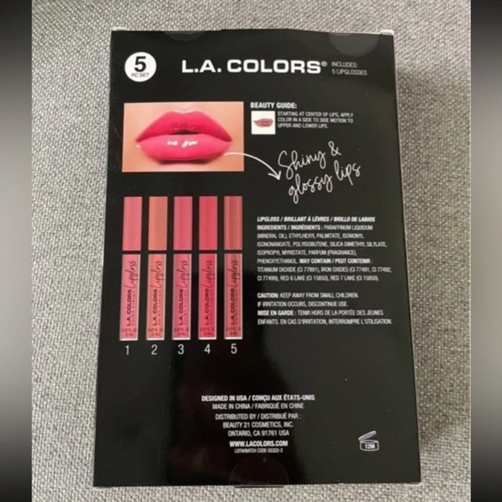 L.A. Colors 2 makeup sets. Lipgloss set‎ Eyeliner set. NEW (1)